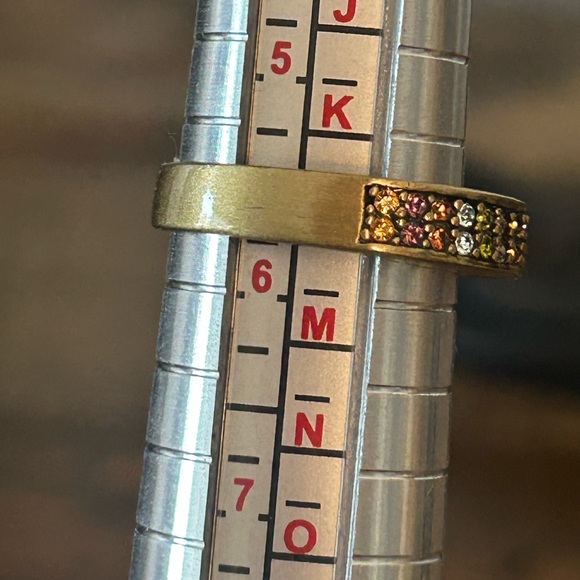 Heidi Daus 2 Multi Stone Stack Rings - Picture 4 of 6